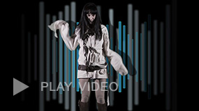 Fotogramma dal videoclip di Febbre